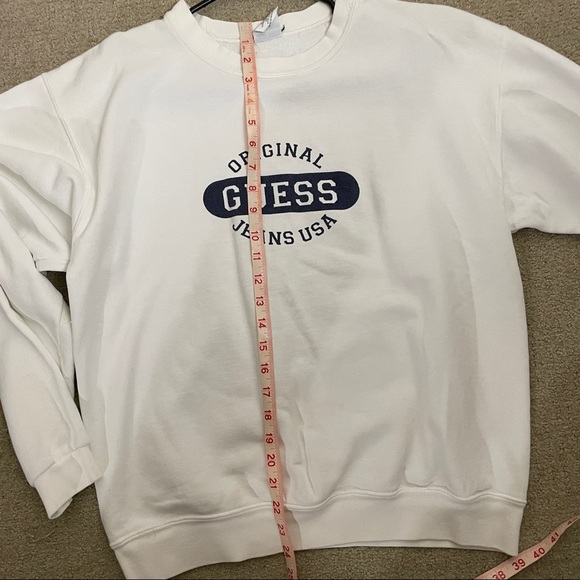 GUESS Jeans Vintage Sweatshirt Size Medium - Picture 6 of 7